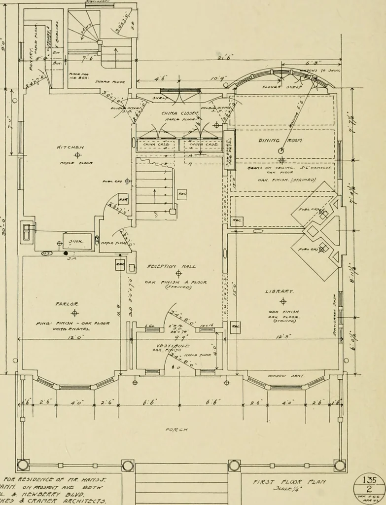 An illustration from Cyclopedia of architecture, carpentry, and building : a general reference work ..., 1907, leaf 384