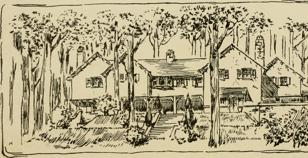 An illustration from Cyclopedia of architecture, carpentry, and building : a general reference work ..., 1907, leaf 56