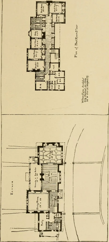 An illustration from Cyclopedia of architecture, carpentry, and building : a general reference work ..., 1907, leaf 57