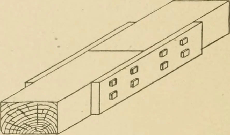 An illustration from Cyclopedia of architecture, carpentry, and building : a general reference work ..., 1907, leaf 64
