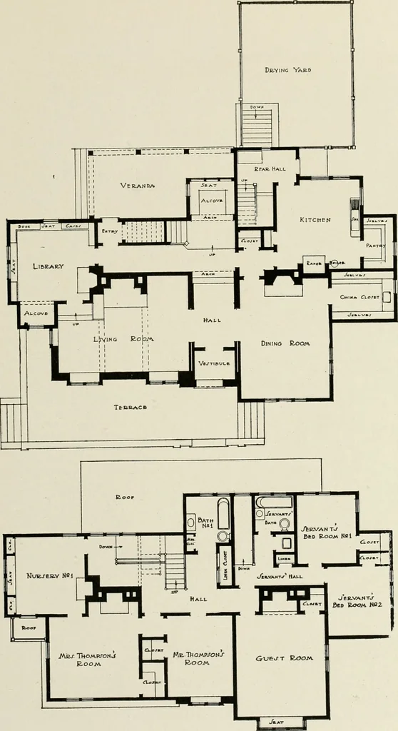 An illustration from Cyclopedia of architecture, carpentry, and building : a general reference work, 1912, leaf 140