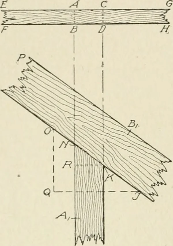 An illustration from Cyclopedia of architecture, carpentry, and building : a general reference work, 1912, leaf 203