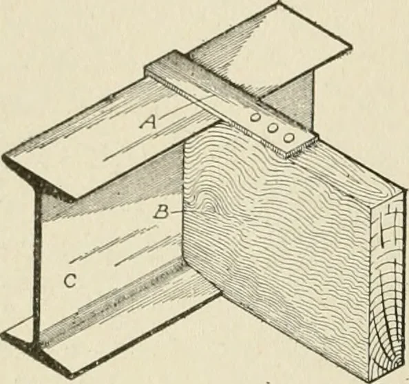 An illustration from Cyclopedia of architecture, carpentry, and building : a general reference work, 1912, leaf 215