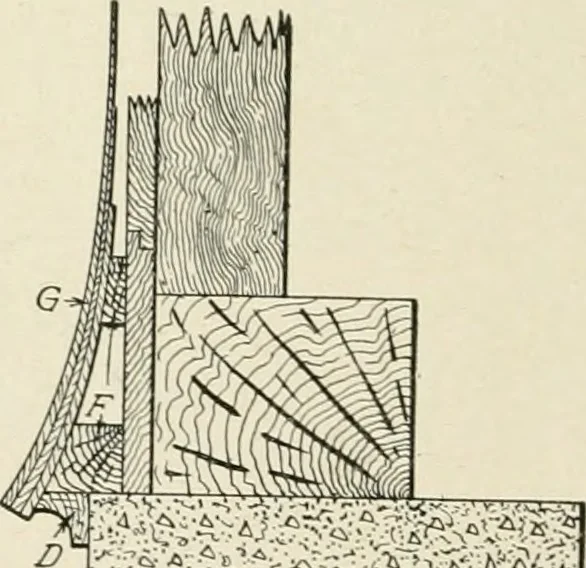 An illustration from Cyclopedia of architecture, carpentry, and building : a general reference work, 1912, leaf 259