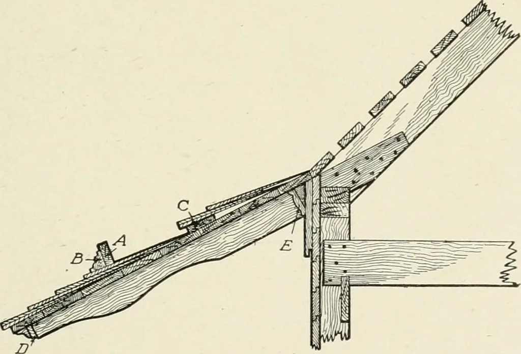 An illustration from Cyclopedia of architecture, carpentry, and building : a general reference work, 1912, leaf 268