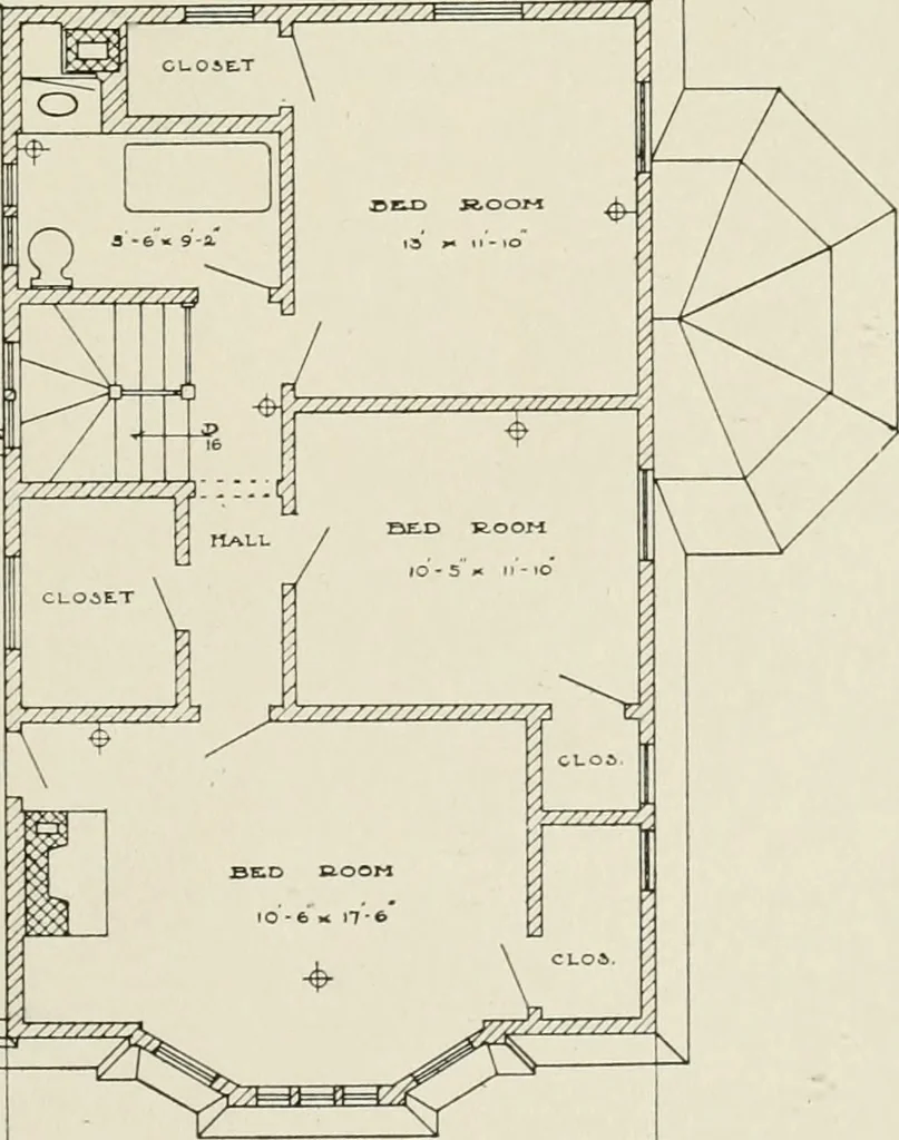 An illustration from Cyclopedia of architecture, carpentry, and building : a general reference work, 1912, leaf 292