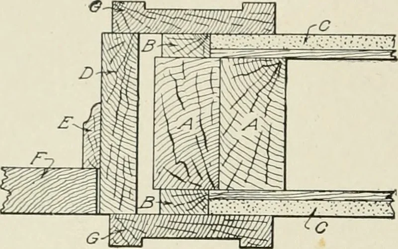 An illustration from Cyclopedia of architecture, carpentry, and building : a general reference work, 1912, leaf 313