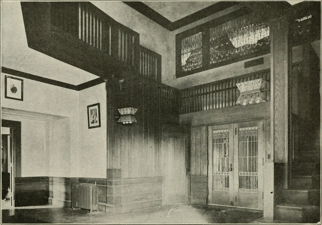 An illustration from Cyclopedia of architecture, carpentry, and building : a general reference work, 1912, leaf 323