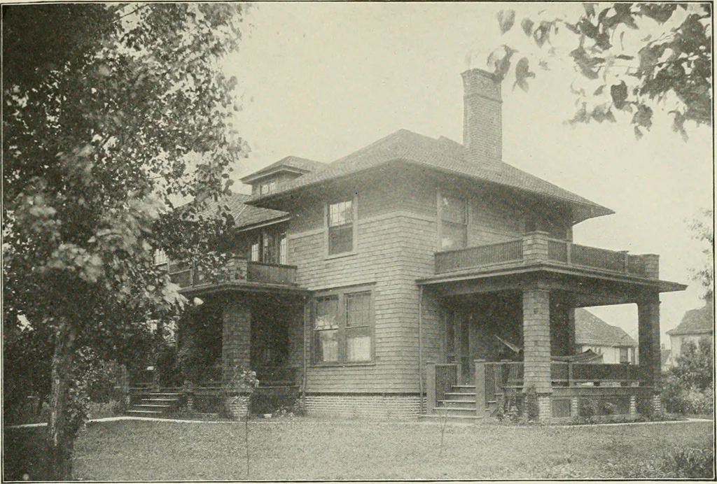 An illustration from Cyclopedia of architecture, carpentry, and building : a general reference work, 1912, leaf 328
