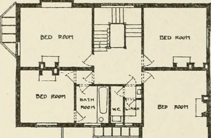 An illustration from Cyclopedia of architecture, carpentry, and building : a general reference work, 1912, leaf 427