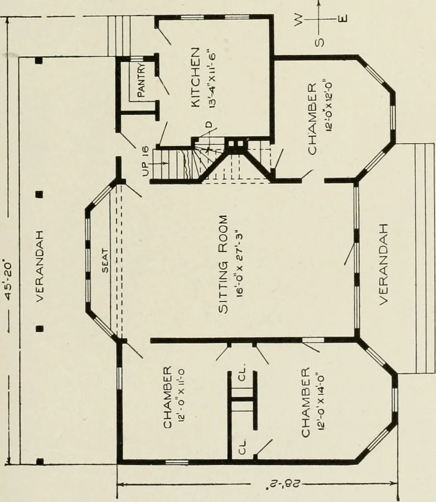 An illustration from Cyclopedia of architecture, carpentry, and building : a general reference work, 1912, leaf 80