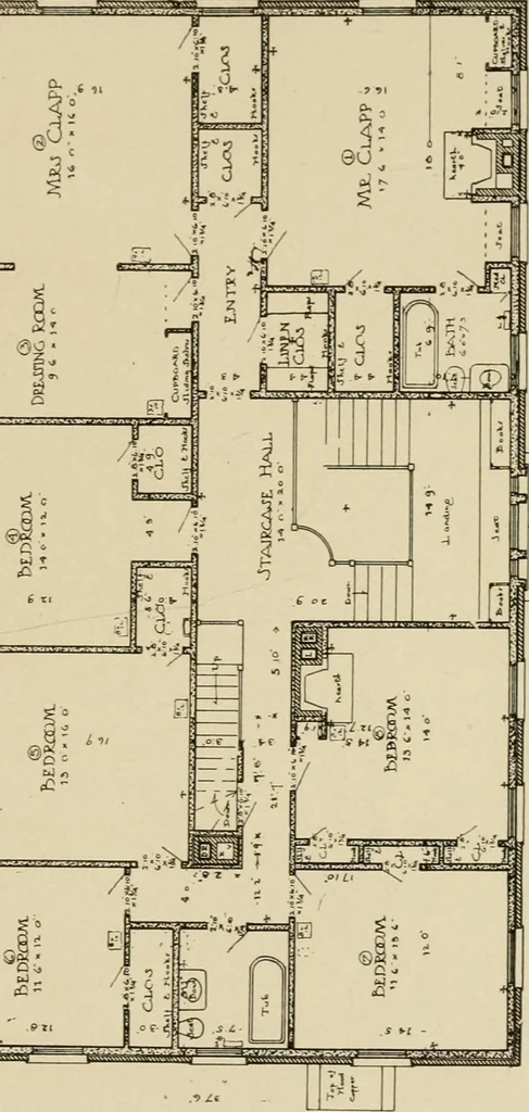 An illustration from Cyclopedia of architecture, carpentry, and building : a general reference work ..., 1907, leaf 150