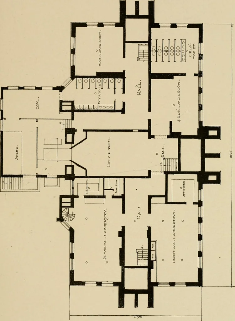 An illustration from Cyclopedia of architecture, carpentry, and building : a general reference work ..., 1907, leaf 190