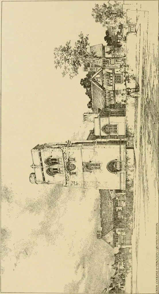 An illustration from Cyclopedia of architecture, carpentry, and building : a general reference work ..., 1907, leaf 337
