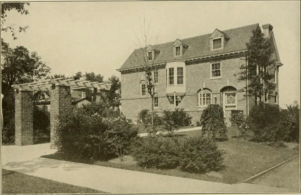 An illustration from Cyclopedia of architecture, carpentry, and building : a general reference work ..., 1907, leaf 385