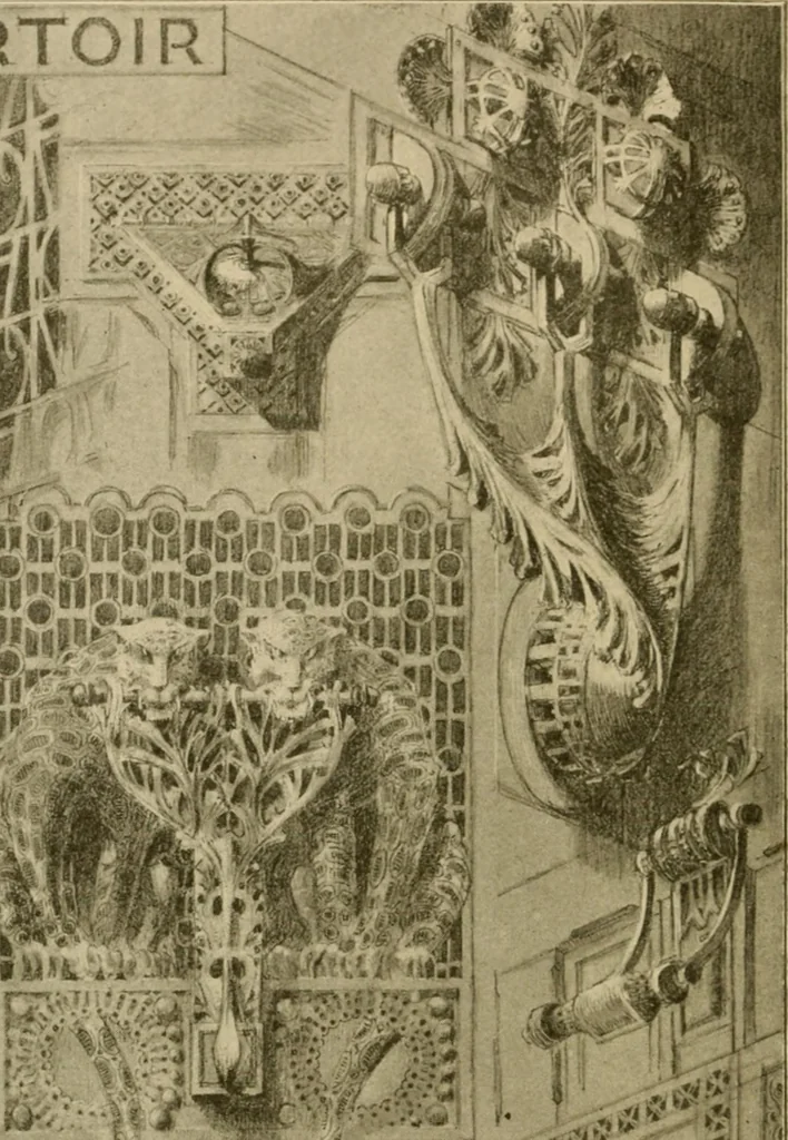 An illustration from Cyclopedia of architecture, carpentry, and building : a general reference work ..., 1907, leaf 407