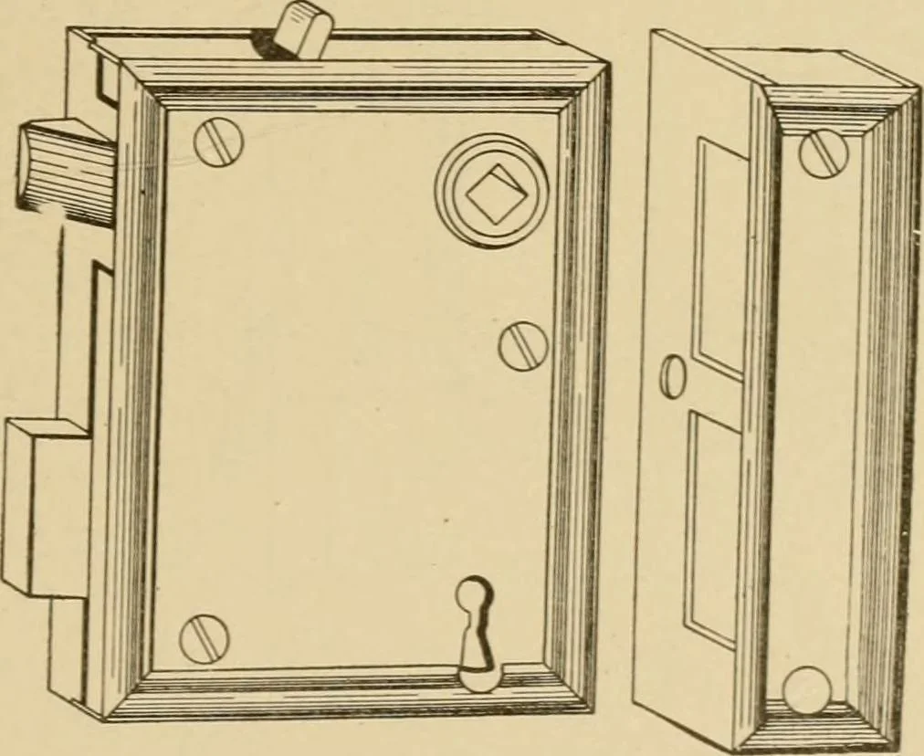 An illustration from Cyclopedia of architecture, carpentry, and building : a general reference work ..., 1907, leaf 408