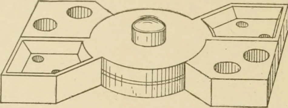 An illustration from Cyclopedia of architecture, carpentry, and building : a general reference work ..., 1907, leaf 445