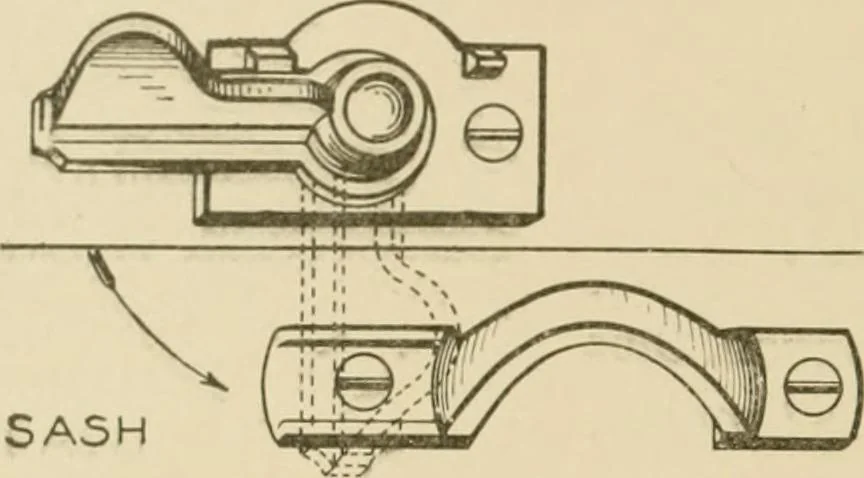 An illustration from Cyclopedia of architecture, carpentry, and building : a general reference work ..., 1907, leaf 447