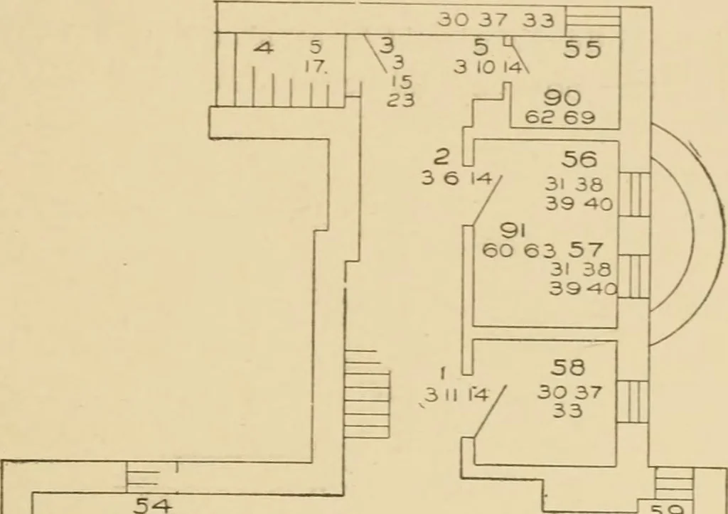 An illustration from Cyclopedia of architecture, carpentry, and building : a general reference work ..., 1907, leaf 452
