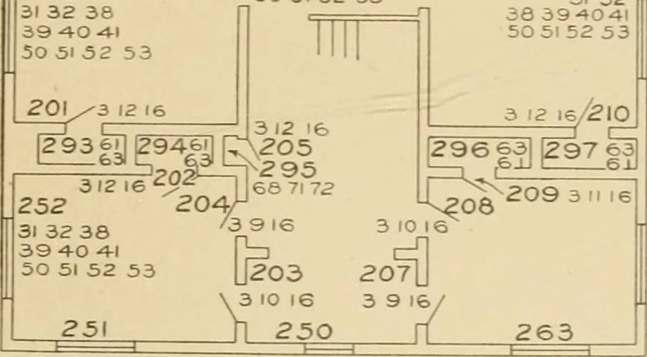 An illustration from Cyclopedia of architecture, carpentry, and building : a general reference work ..., 1907, leaf 454