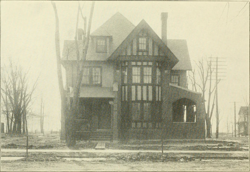 An illustration from Cyclopedia of architecture, carpentry, and building : a general reference work, 1912, leaf 307