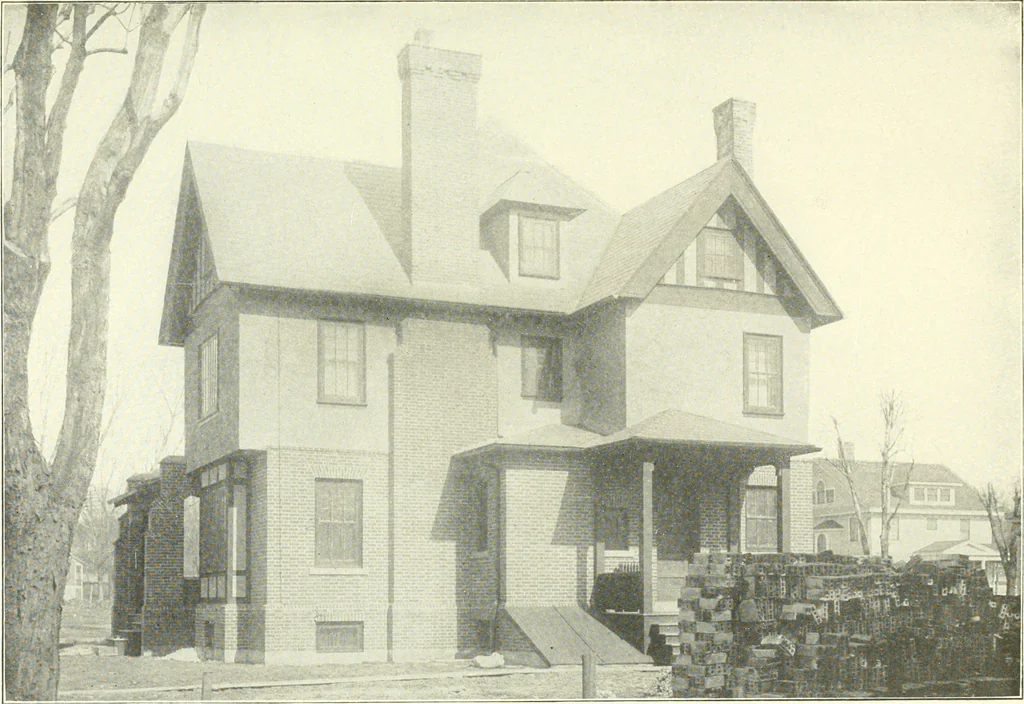 An illustration from Cyclopedia of architecture, carpentry, and building : a general reference work, 1912, leaf 308