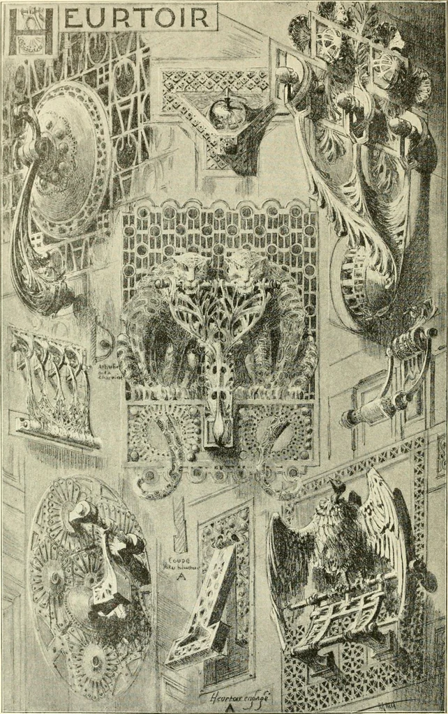 An illustration from Cyclopedia of architecture, carpentry, and building : a general reference work, 1912, leaf 383