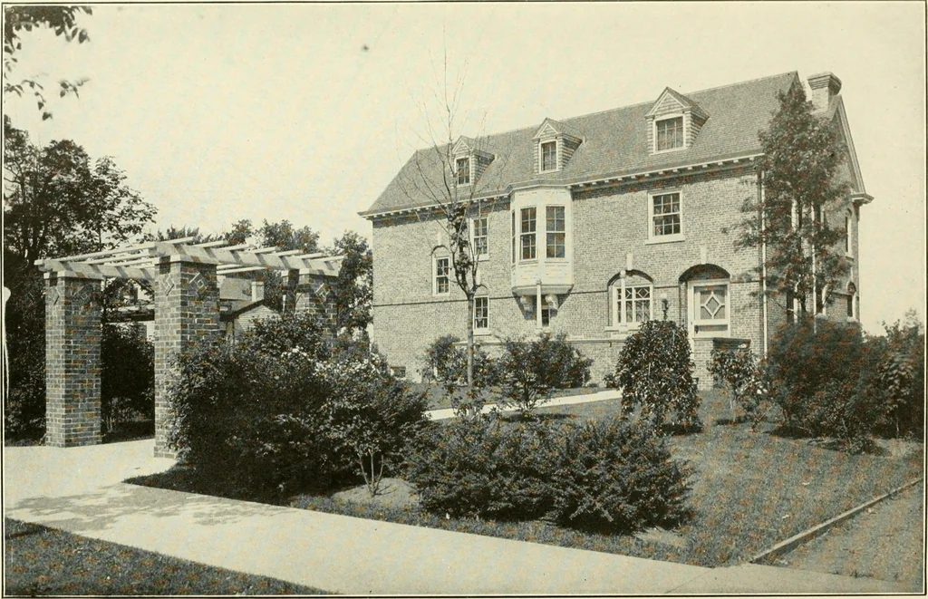 An illustration from Cyclopedia of architecture, carpentry, and building : a general reference work, 1912, leaf 387