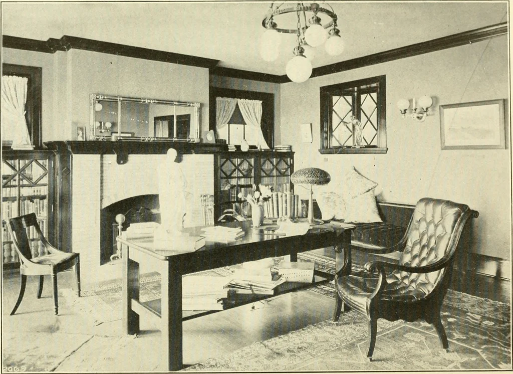 An illustration from Cyclopedia of architecture, carpentry, and building : a general reference work, 1912, leaf 407
