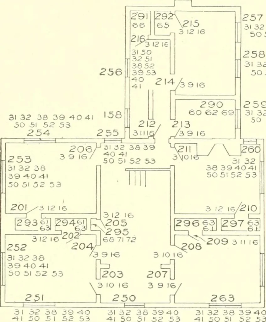 An illustration from Cyclopedia of architecture, carpentry, and building : a general reference work, 1912, leaf 436