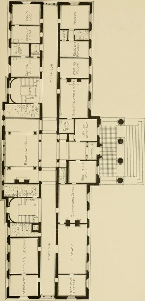 An illustration from Cyclopedia of architecture, carpentry, and building : a general reference work ..., 1907, leaf 15