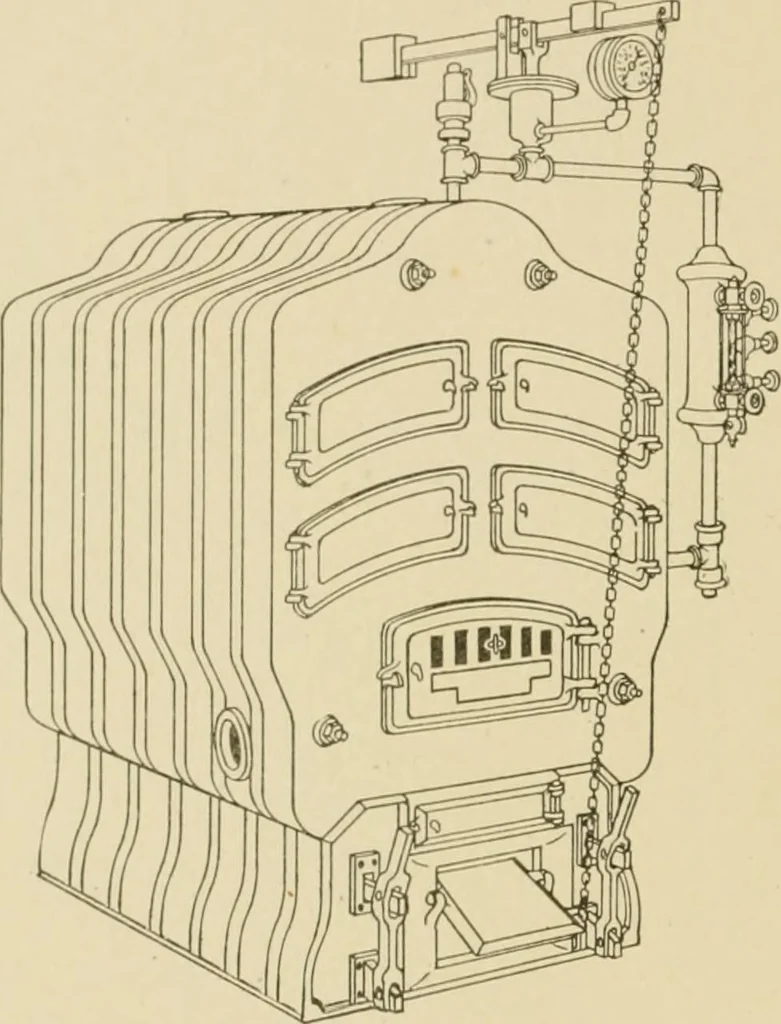 An illustration from Cyclopedia of architecture, carpentry, and building : a general reference work ..., 1907, leaf 166
