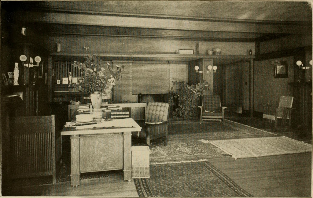 An illustration from Cyclopedia of architecture, carpentry, and building : a general reference work ..., 1907, leaf 279