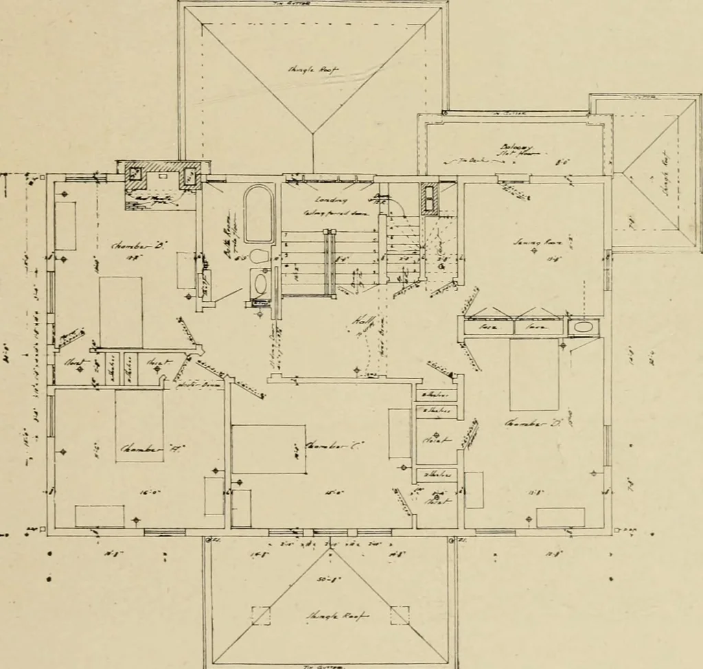 An illustration from Cyclopedia of architecture, carpentry, and building : a general reference work ..., 1907, leaf 299