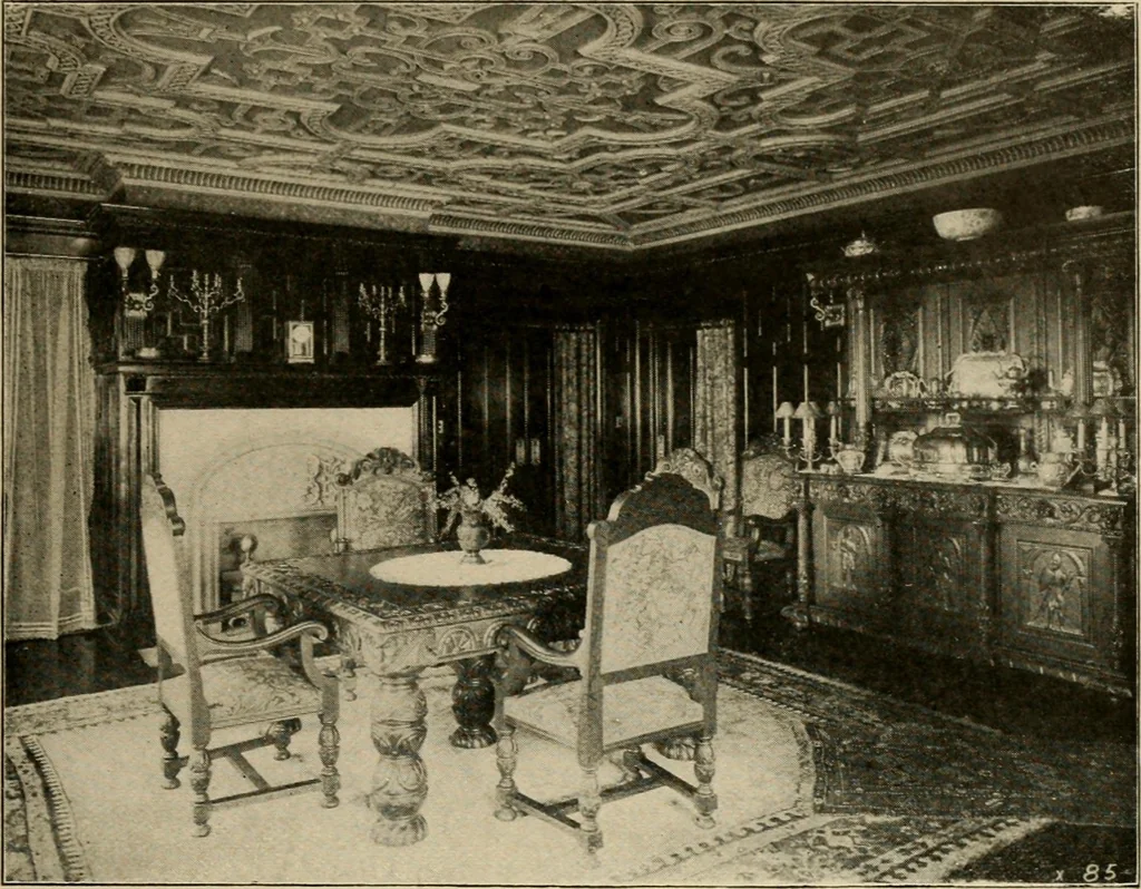 An illustration from Cyclopedia of architecture, carpentry, and building : a general reference work ..., 1907, leaf 319