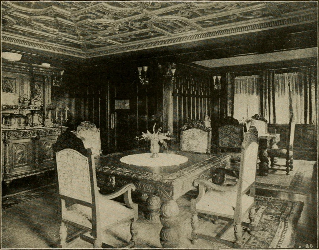 An illustration from Cyclopedia of architecture, carpentry, and building : a general reference work ..., 1907, leaf 319