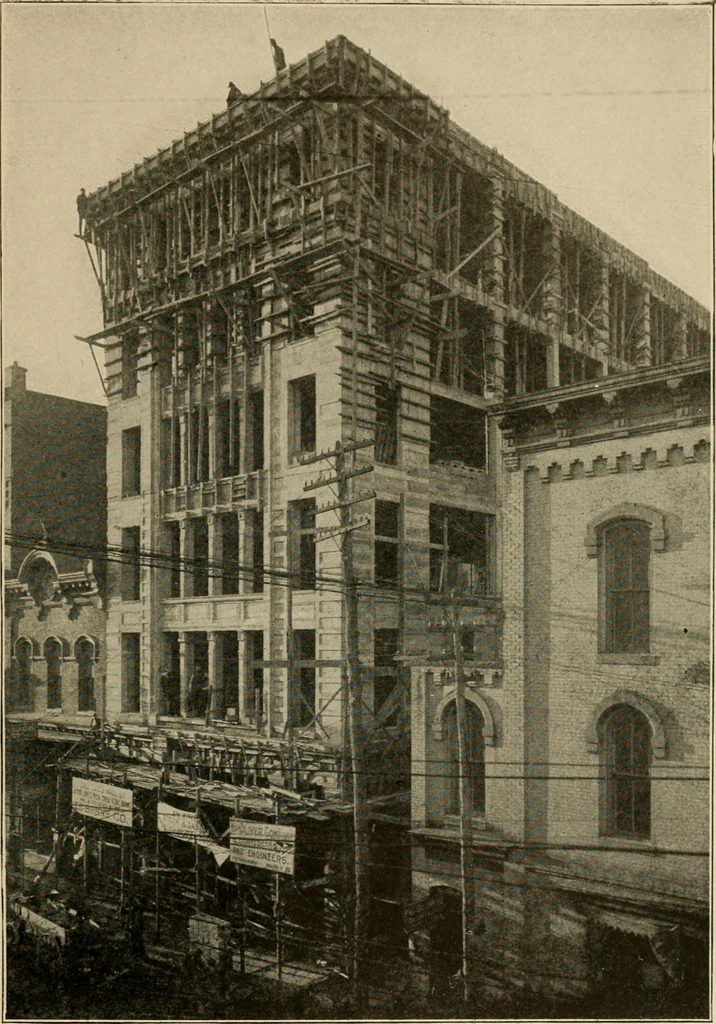 An illustration from Cyclopedia of architecture, carpentry, and building : a general reference work ..., 1907, leaf 37