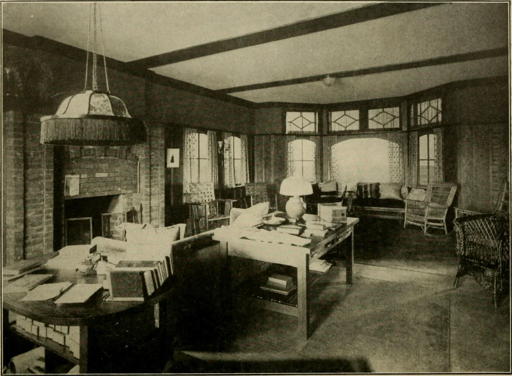 An illustration from Cyclopedia of architecture, carpentry, and building : a general reference work ..., 1907, leaf 398