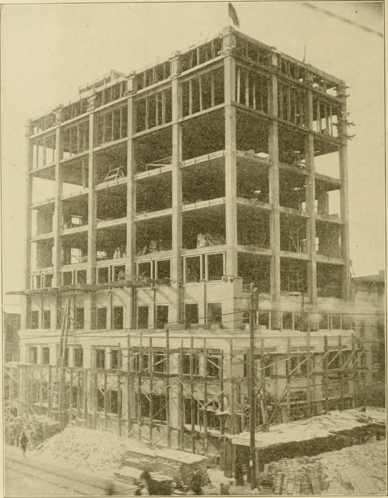 An illustration from Cyclopedia of architecture, carpentry, and building : a general reference work ..., 1907, leaf 72