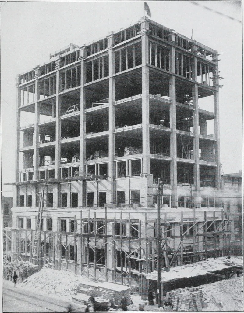 An illustration from Cyclopedia of architecture, carpentry, and building : a general reference work, 1912, leaf 112