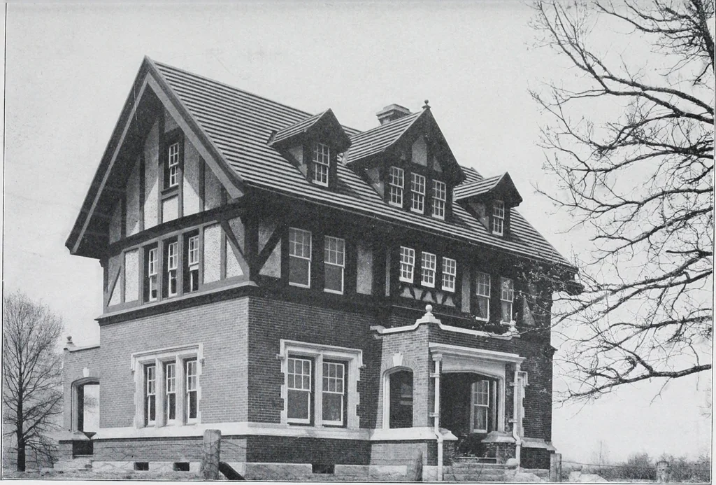 An illustration from Cyclopedia of architecture, carpentry, and building : a general reference work, 1912, leaf 208