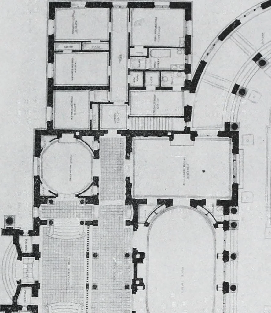 An illustration from Cyclopedia of architecture, carpentry, and building : a general reference work, 1912, leaf 228