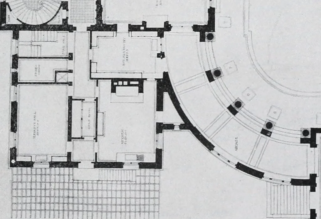 An illustration from Cyclopedia of architecture, carpentry, and building : a general reference work, 1912, leaf 228