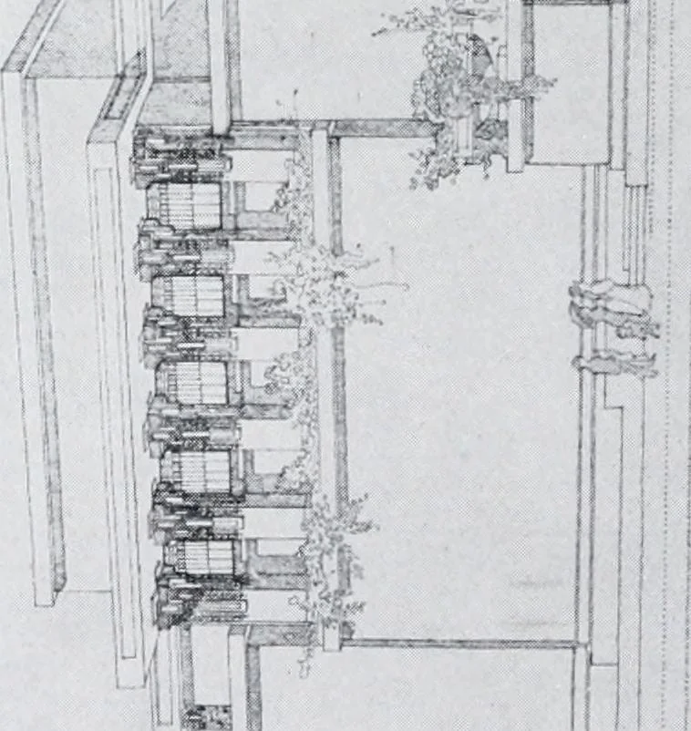 An illustration from Cyclopedia of architecture, carpentry, and building : a general reference work, 1912, leaf 267