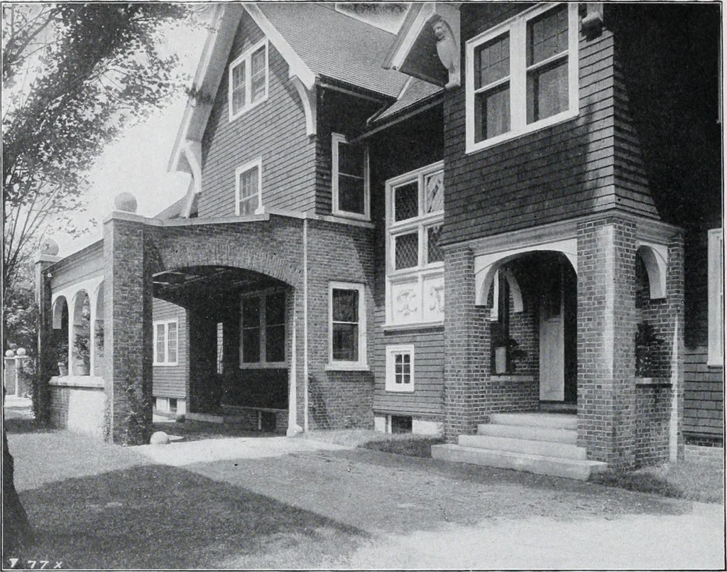 An illustration from Cyclopedia of architecture, carpentry, and building : a general reference work, 1912, leaf 323