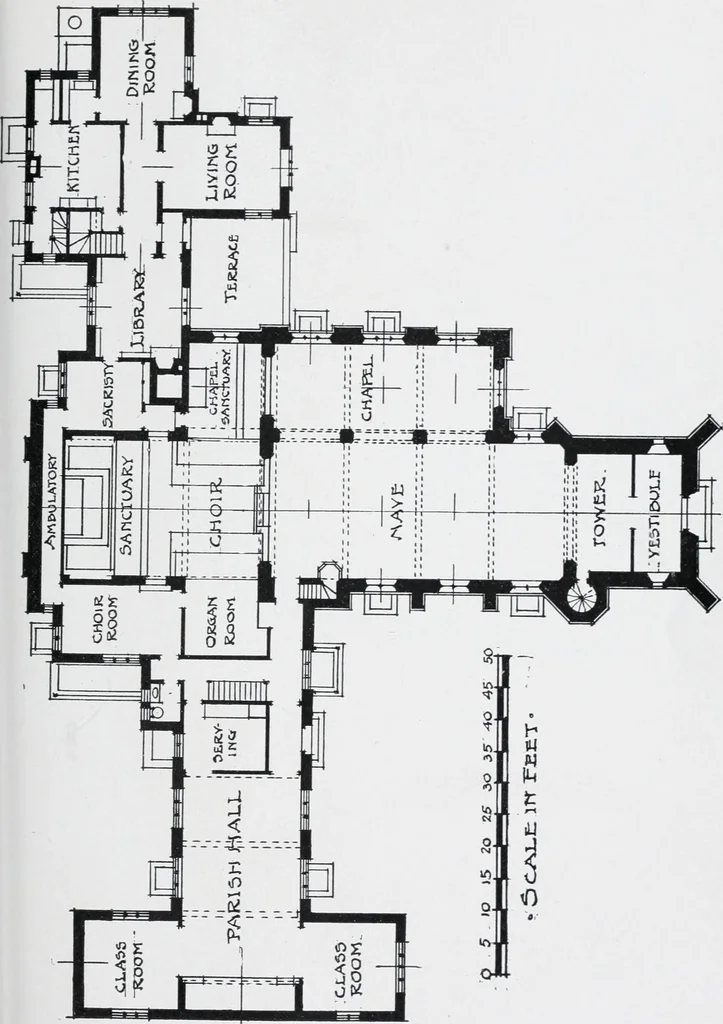 An illustration from Cyclopedia of architecture, carpentry, and building : a general reference work, 1912, leaf 384