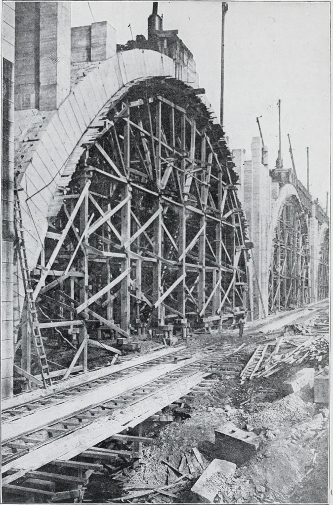 An illustration from Cyclopedia of architecture, carpentry, and building : a general reference work, 1912, leaf 447