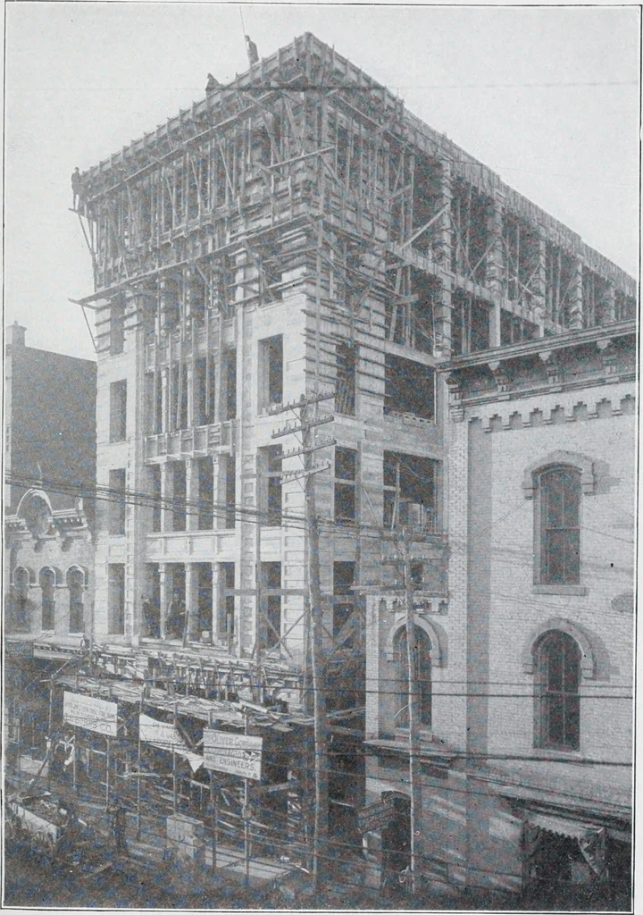 An illustration from Cyclopedia of architecture, carpentry, and building : a general reference work, 1912, leaf 76