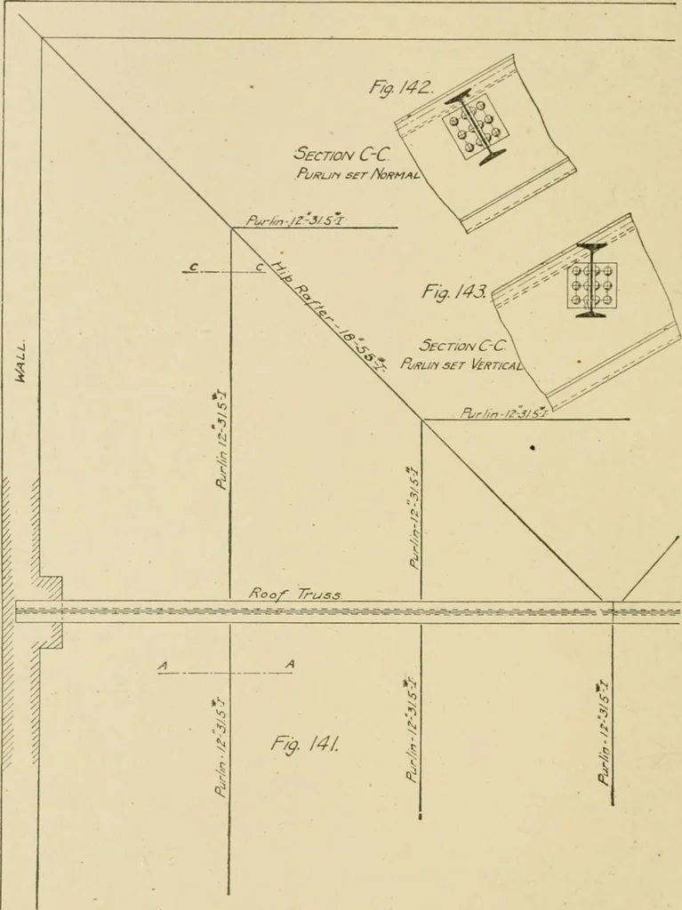 An illustration from Cyclopedia of architecture, carpentry, and building : a general reference work ..., 1907, leaf 175